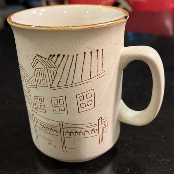 Stoneware Coffee Cup - Va Au Lave-Vaisselle Coree Collection Manoir - Picture 7 of 7